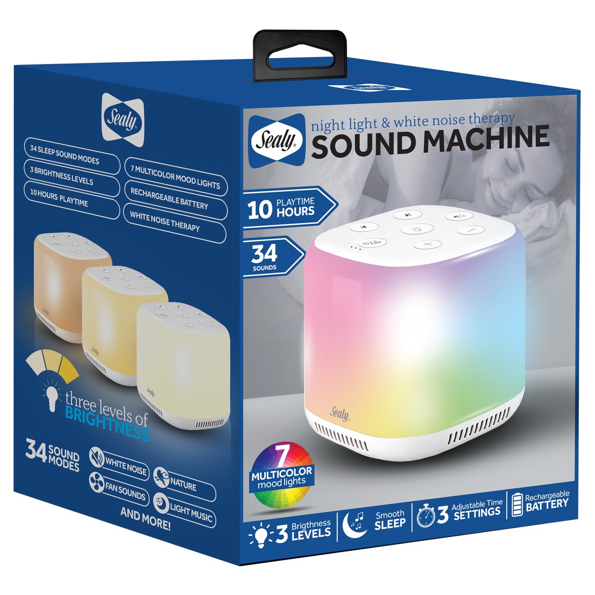 Sealy Sealy® Night Light & White Noise Sound Machine - EBY15 White