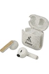 EarthTrendz EarthTrendz™ Wheat Straw & Bamboo Earbuds & Case - EL210 White