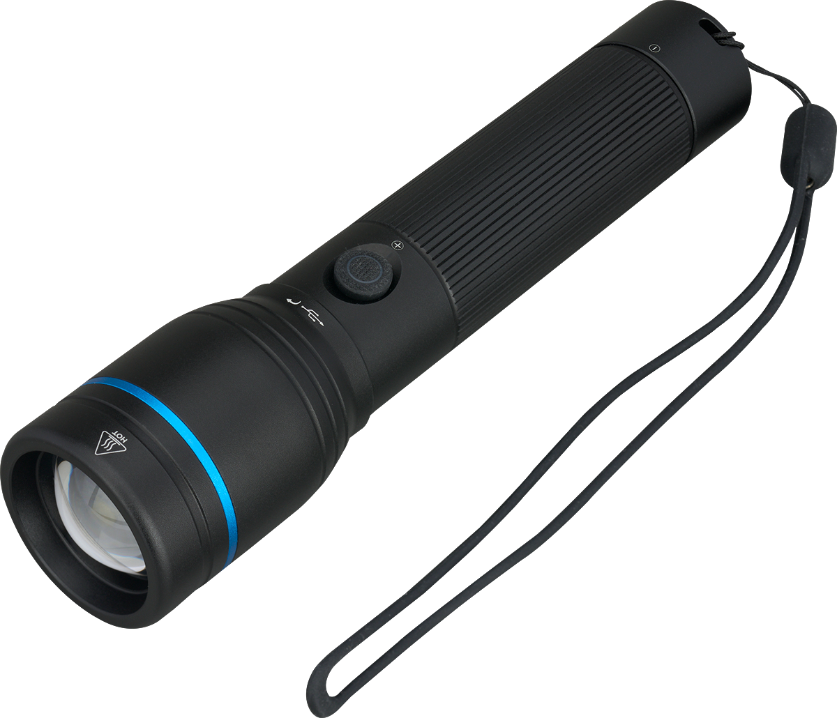 Urban Peak® Rechargeable 20W Parallel Flashlight - FL207 Black