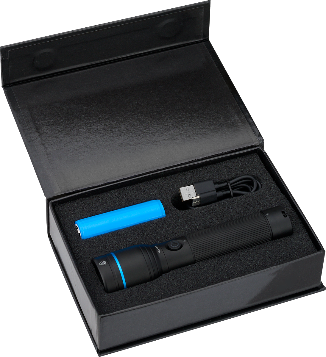 Urban Peak® Rechargeable 20W Parallel Flashlight - FL207 Black