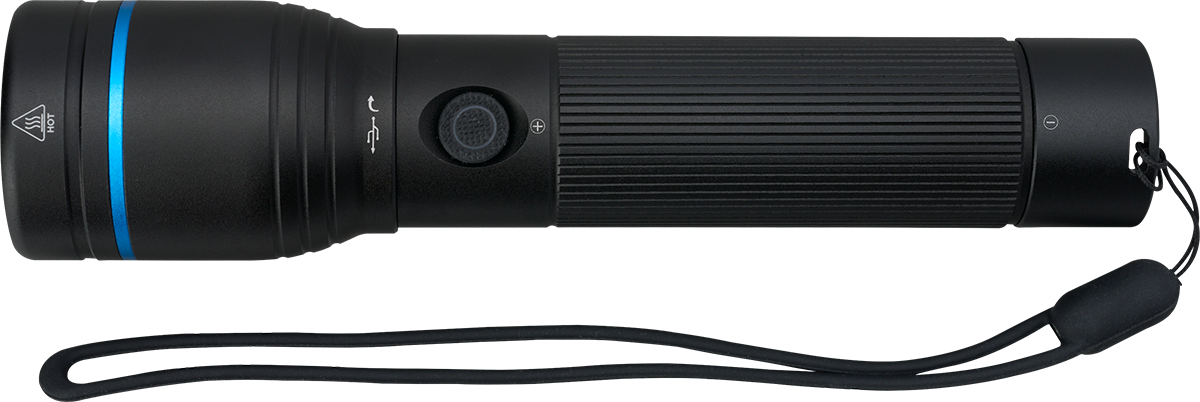 Urban Peak® Rechargeable 20W Parallel Flashlight - FL207 Black