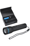 Urban Peak® Rechargeable 20W Crosshatch Flashlight - FL208 black