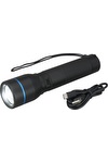 Urban Peak® Rechargeable 20W Crosshatch Flashlight - FL208 Black
