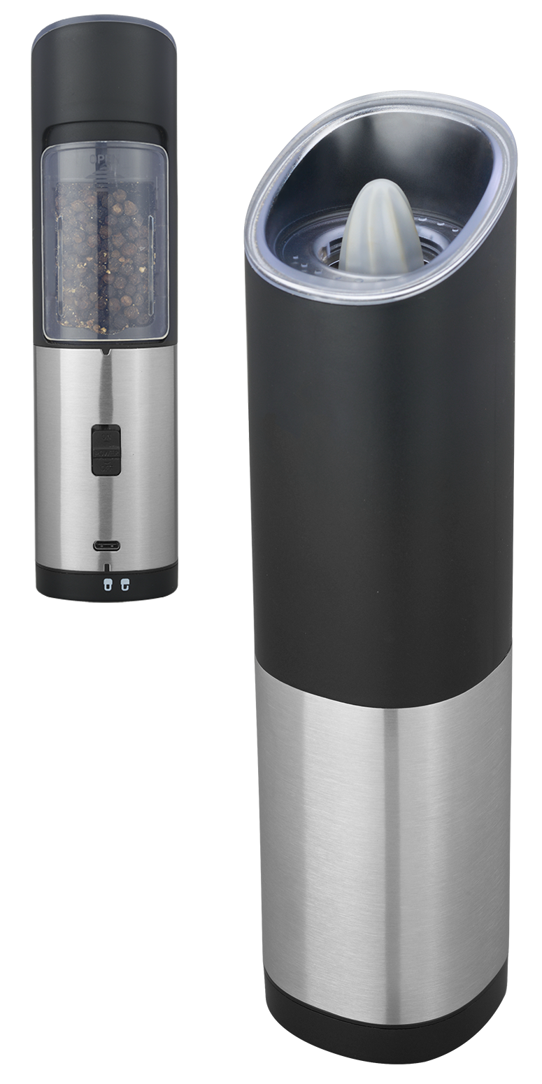 Rechargeable Salt or Pepper Spice Grinder - HW56 Stainless