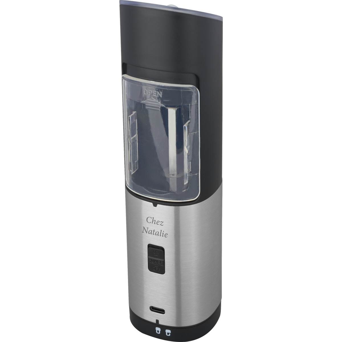 Rechargeable Salt or Pepper Spice Grinder - HW56 Stainless
