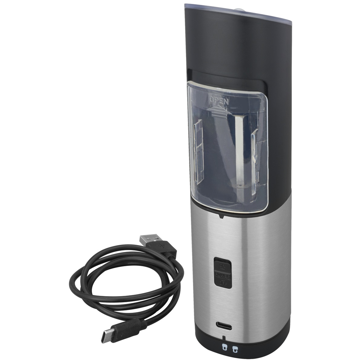 Rechargeable Salt or Pepper Spice Grinder - HW56 Stainless