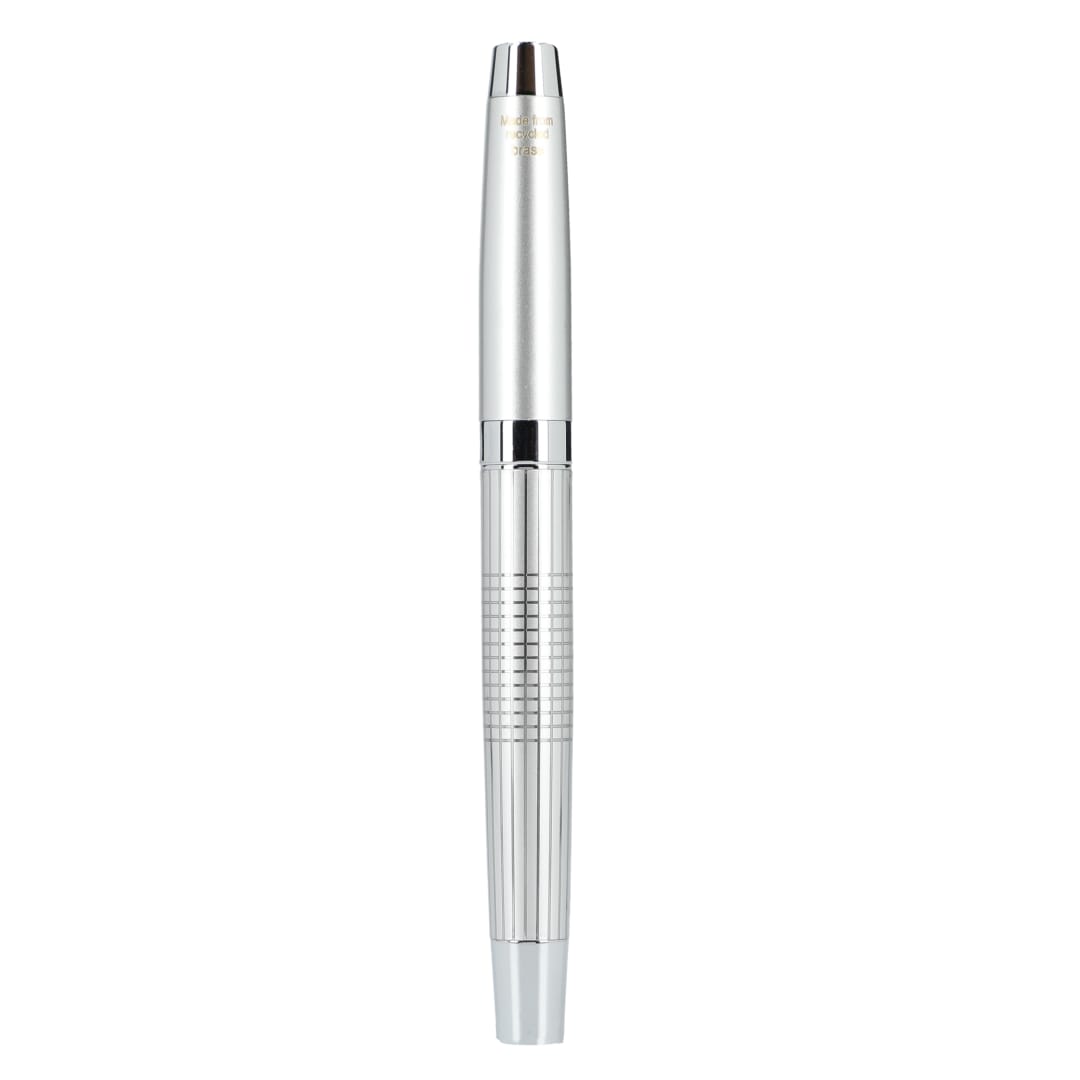 Newton Recycled Brass Gel Rollerball - 1066-66 Silver
