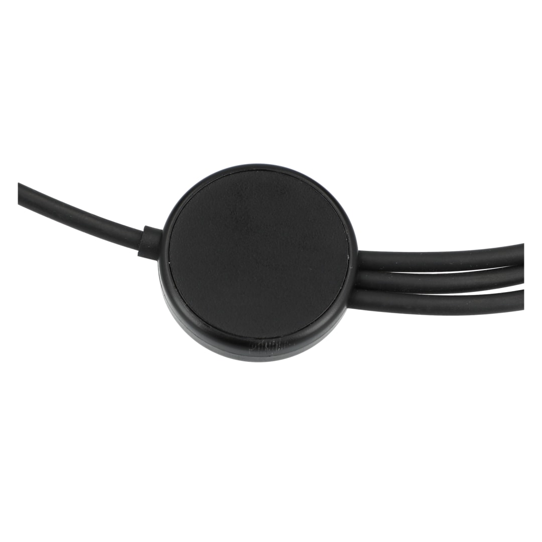 5-in-1 Long Charging Cables with iWatch Charger - 7143-65 Black