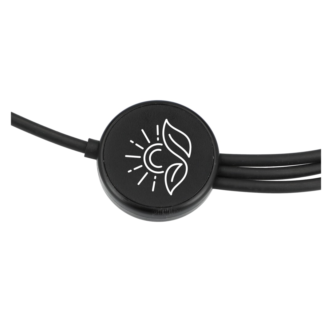 5-in-1 Long Charging Cables with iWatch Charger - 7143-65 Black