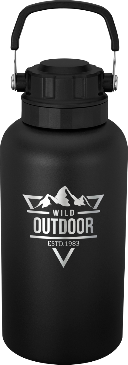 Urban Peak Bouteille d'eau Urban Peak® Dou Lid de 64 oz - SL181PR black