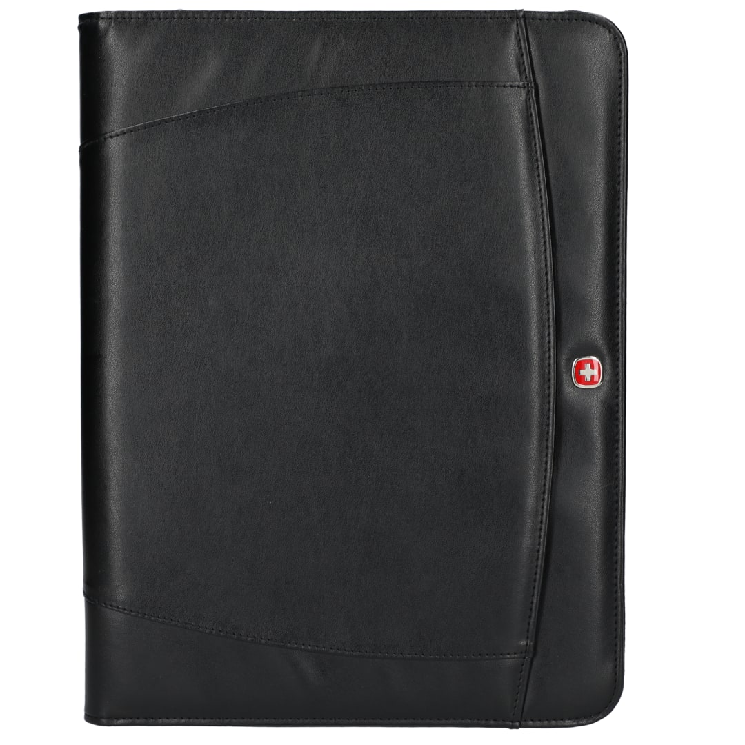 Wenger Wenger Recycled Zippered Padfolio - 9355-18 Black