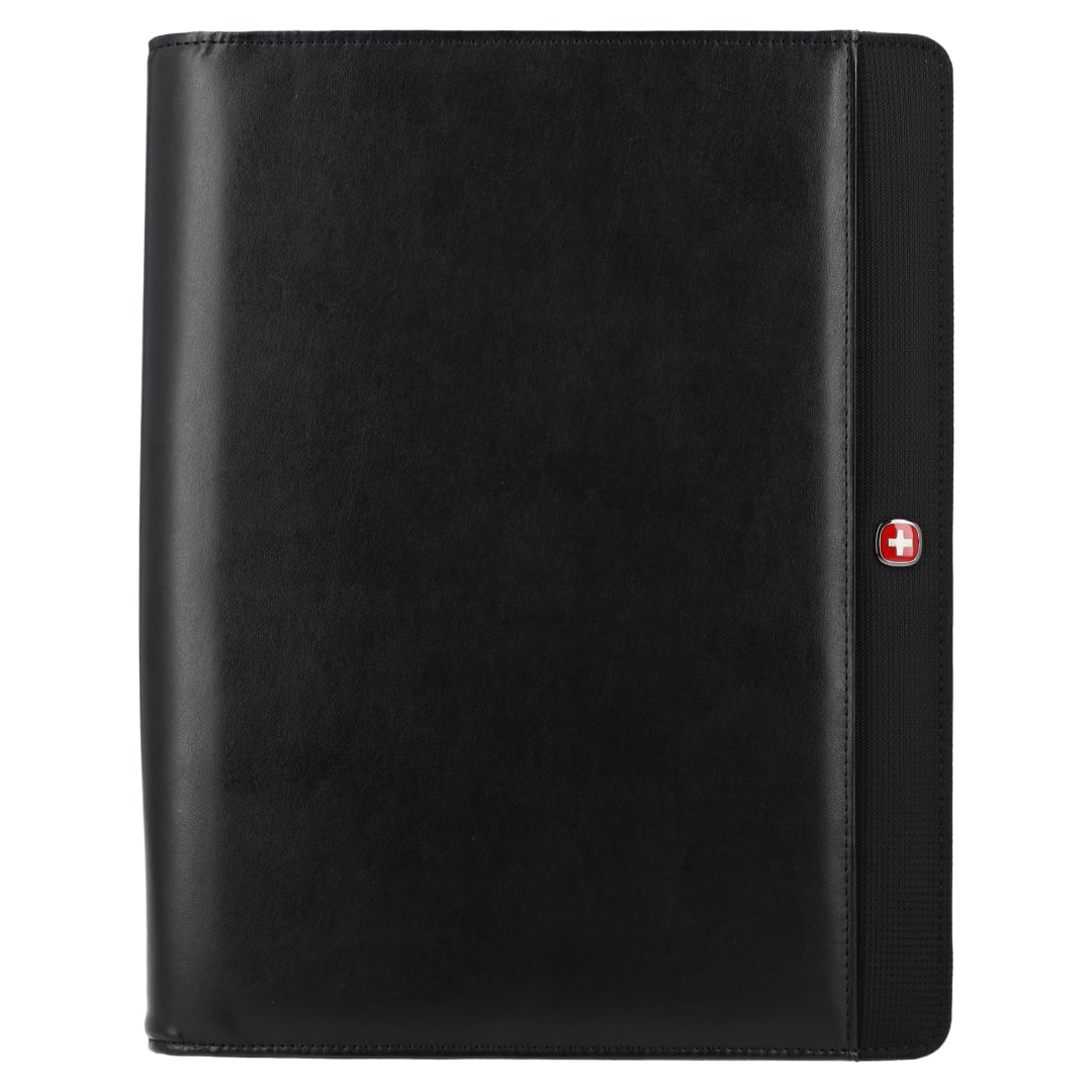 Wenger Wenger Recycled Tech Zippered Padfolio - 9355-19 Black