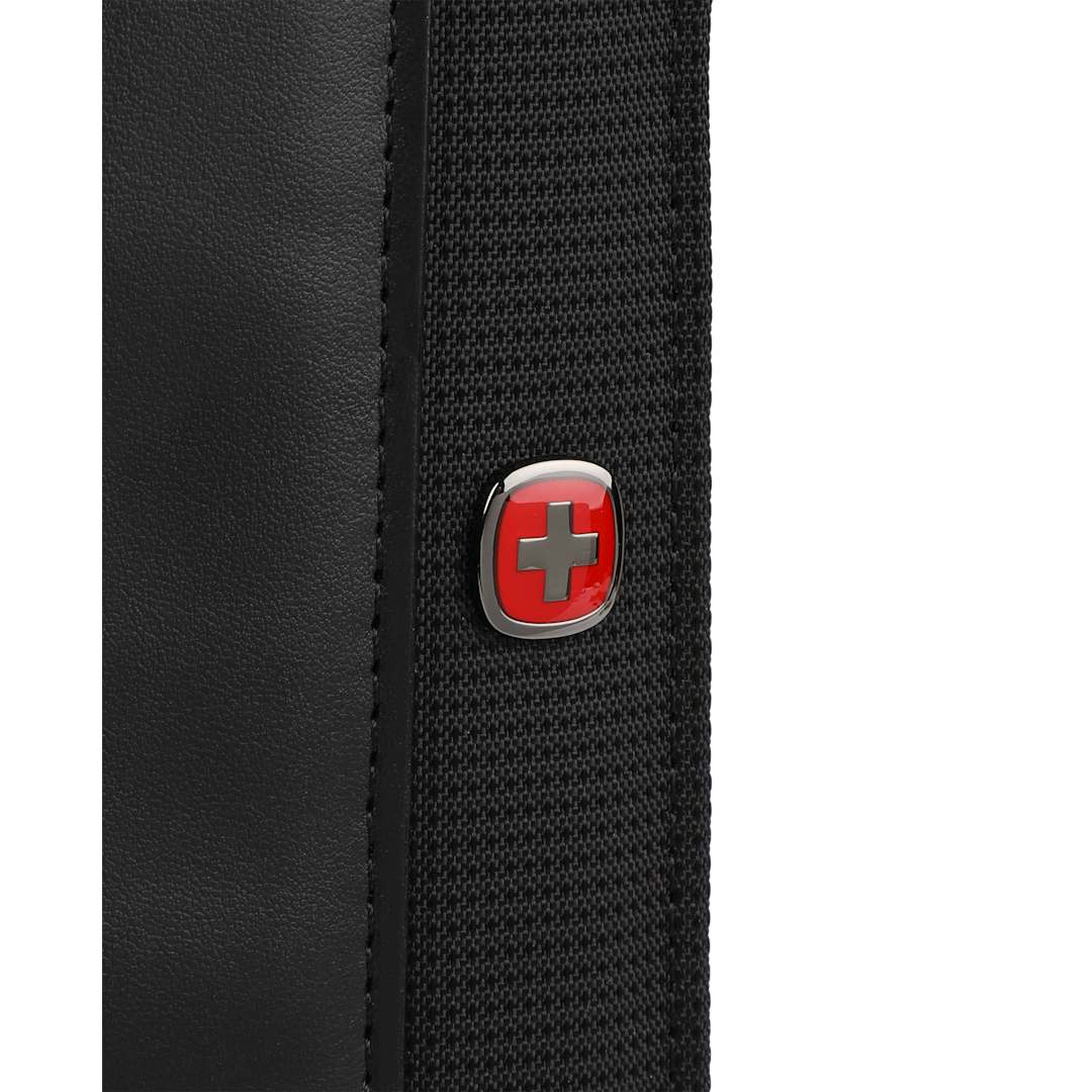 Wenger Wenger Recycled Tech Zippered Padfolio - 9355-19 Black