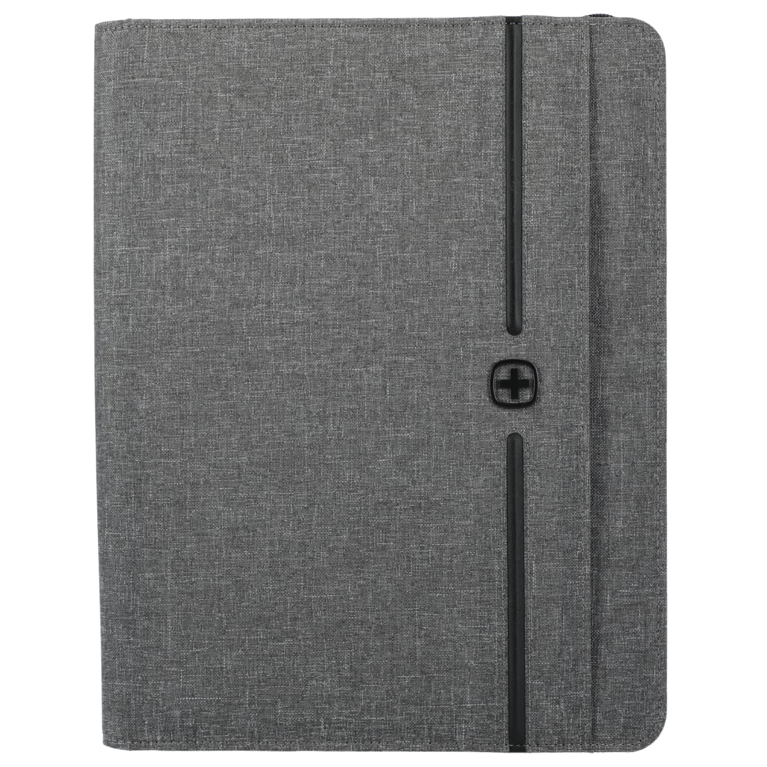 Wenger Wenger RPET Zippered Padfolio - 9355-20 Gray