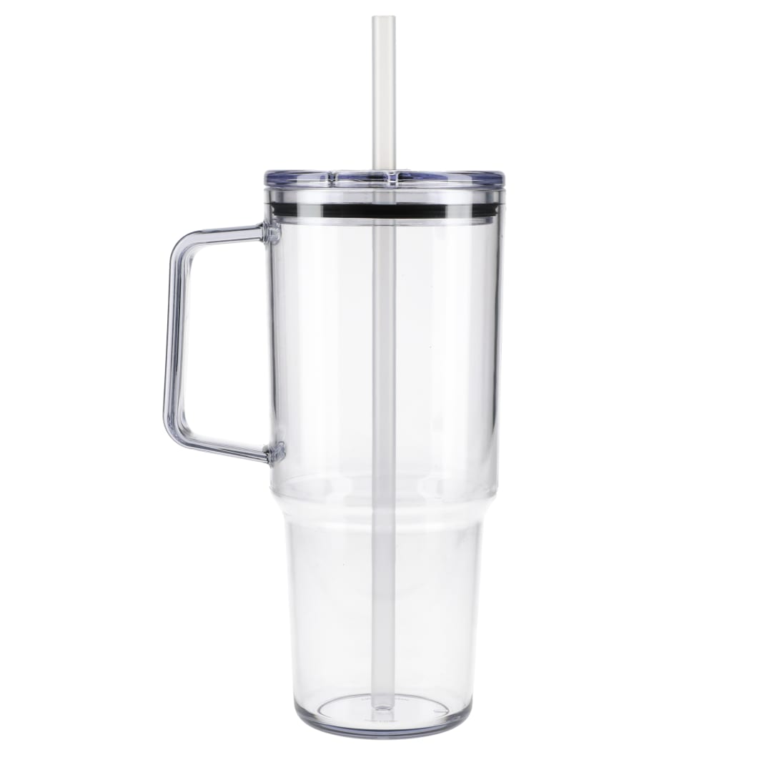 Lucien Recycled Acrylic Travel Mug 40oz - SM-6963 Clear
