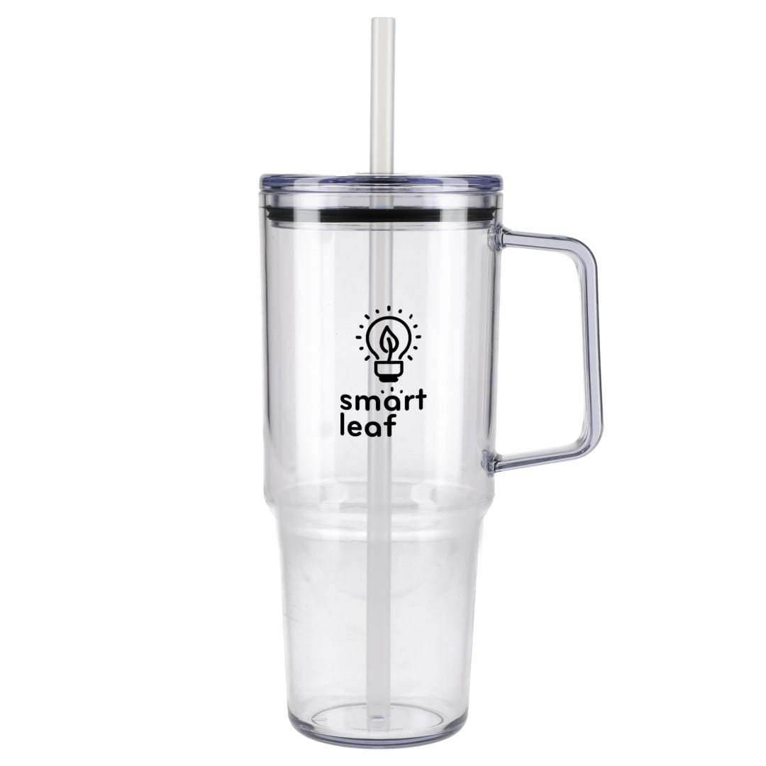 Lucien Recycled Acrylic Travel Mug 40oz - SM-6963 Clear