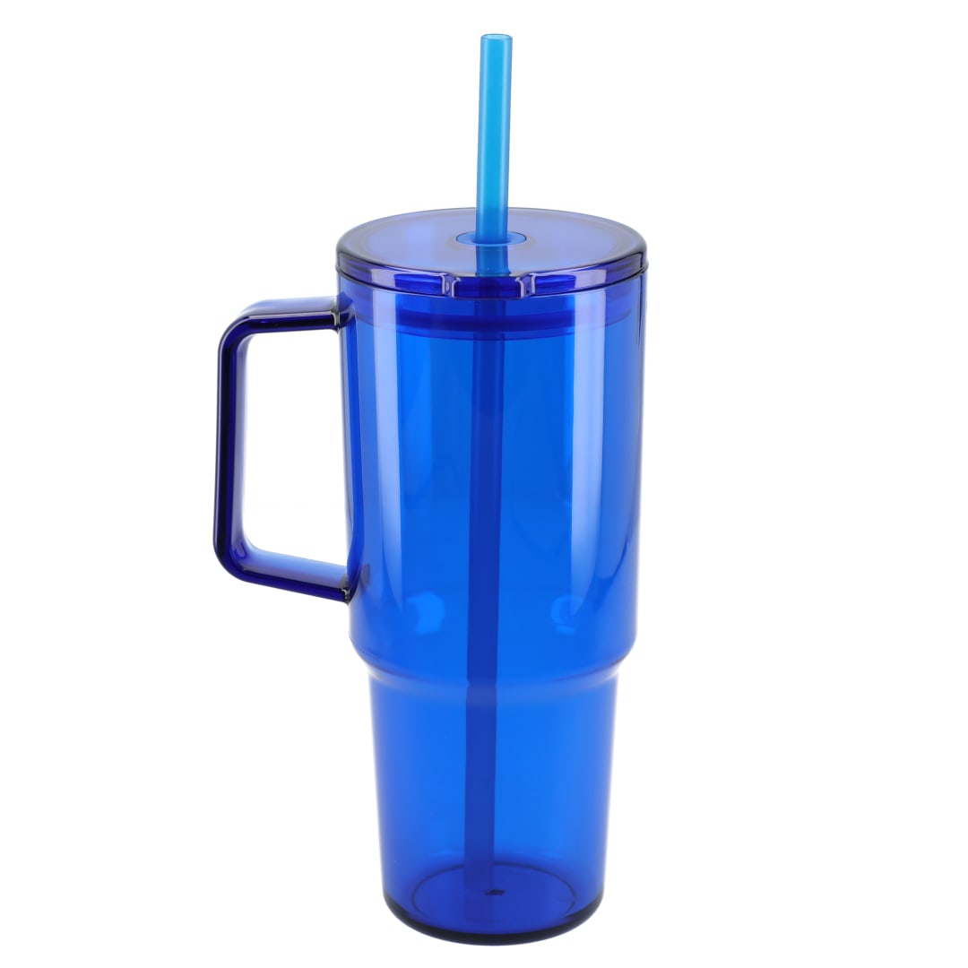 Lucien Recycled Acrylic Travel Mug 40oz - SM-6963 Blue