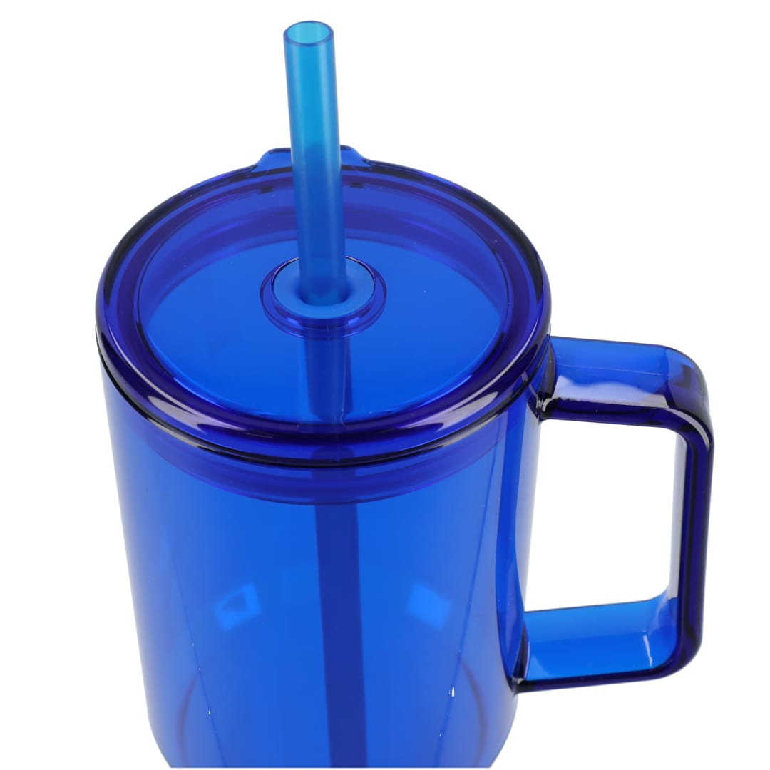 Lucien Recycled Acrylic Travel Mug 40oz - SM-6963 Blue