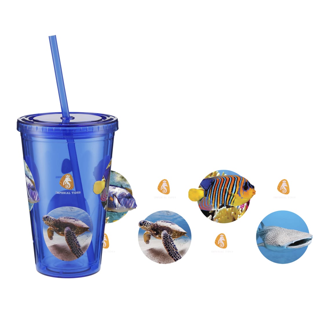 Sedici Tumbler 16oz - 1622-63 Blue