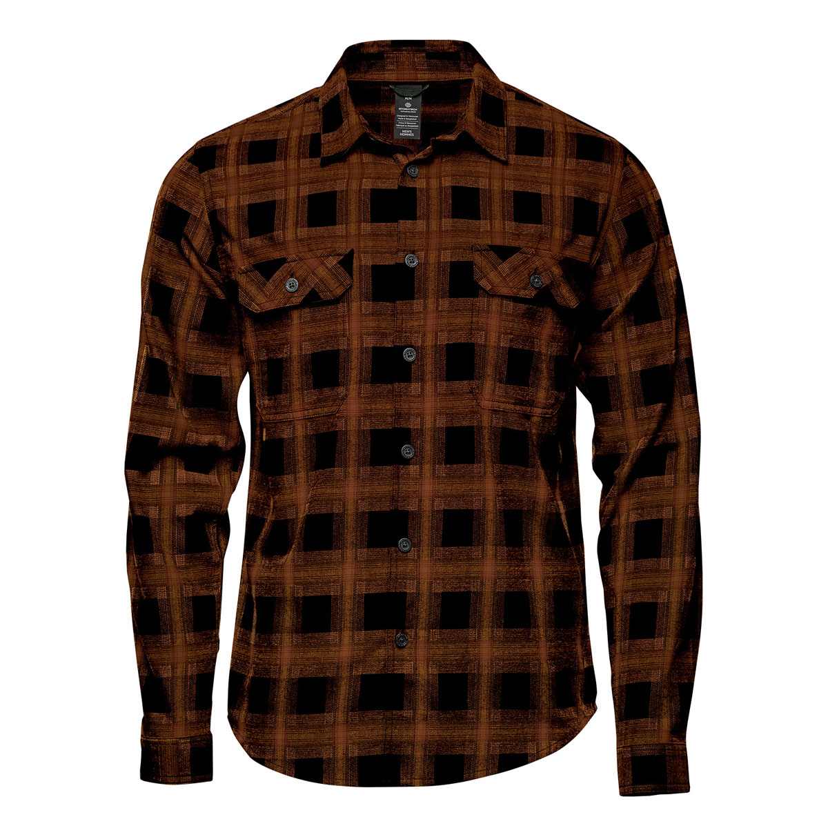 Stormtech Stormtech Men's Chesapeake L/S Shirt - CSL-2M BLACK- CAMEL PLAID