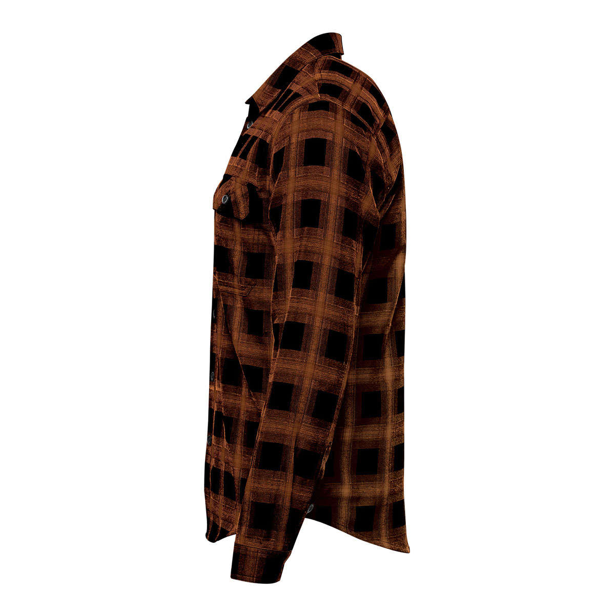 Stormtech Stormtech Men's Chesapeake L/S Shirt - CSL-2M BLACK- CAMEL PLAID