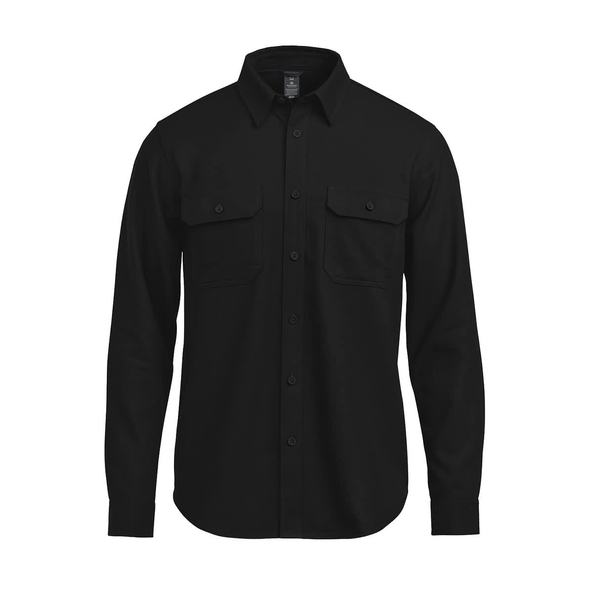 Stormtech Stormtech Men's Chesapeake L/S Shirt - CSL-2M BLACK