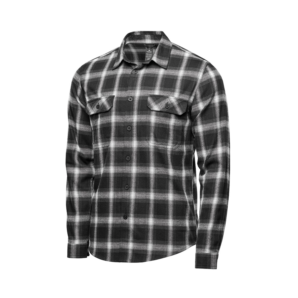 Stormtech Stormtech Men's Chesapeake L/S Shirt - CSL-2M BLACK- WHITE PLAID
