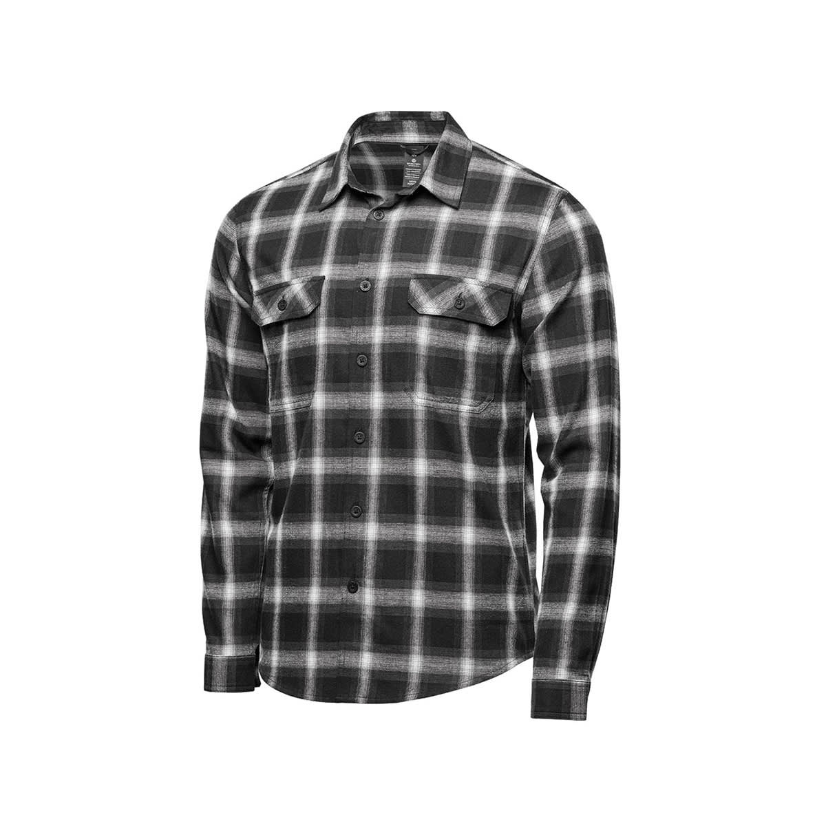 Stormtech Stormtech Men's Chesapeake L/S Shirt - CSL-2M BLACK- WHITE PLAID