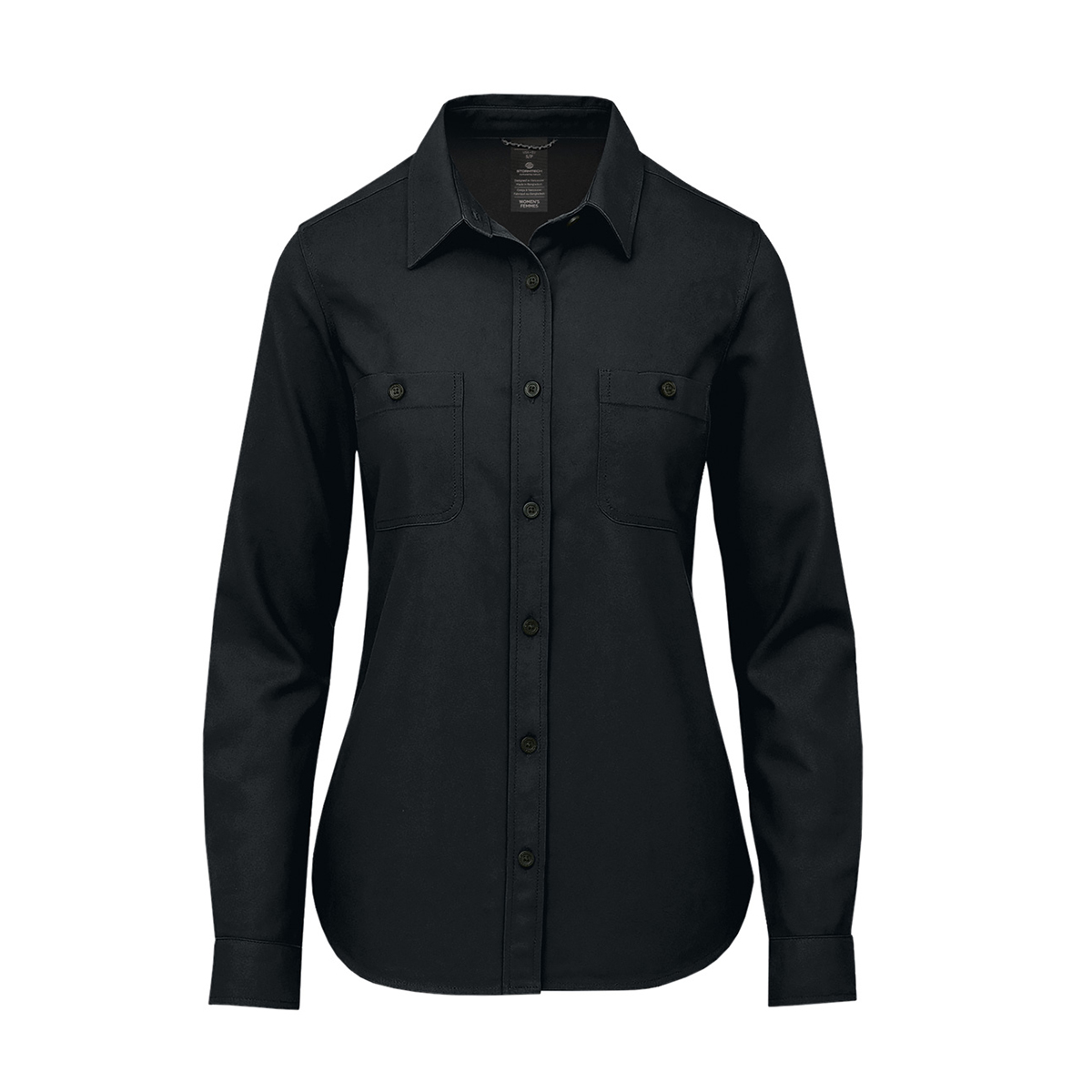 Stormtech Stormtech Women's Chesapeake L/S Shirt - CSL-2W BLACK