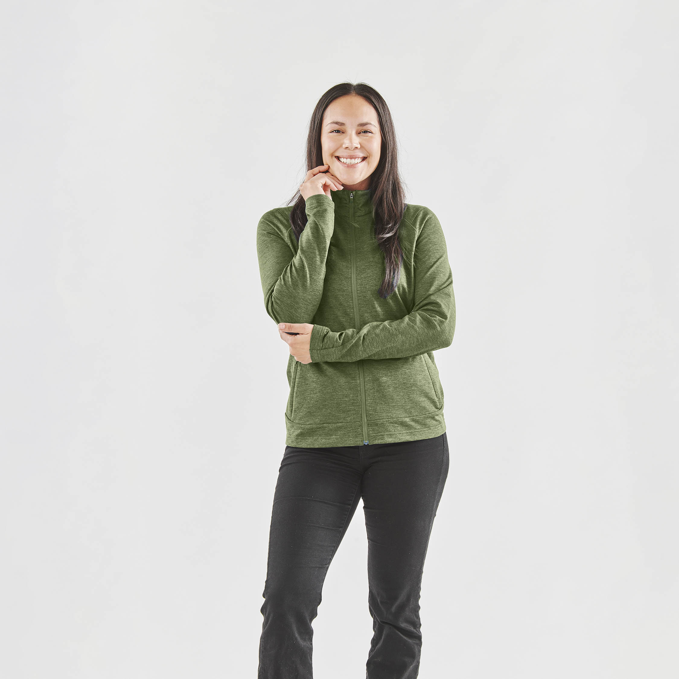 Stormtech Stormtech Women's Treeline Performance Jacket - HTZ-3W SAGE GREEN HEATHER