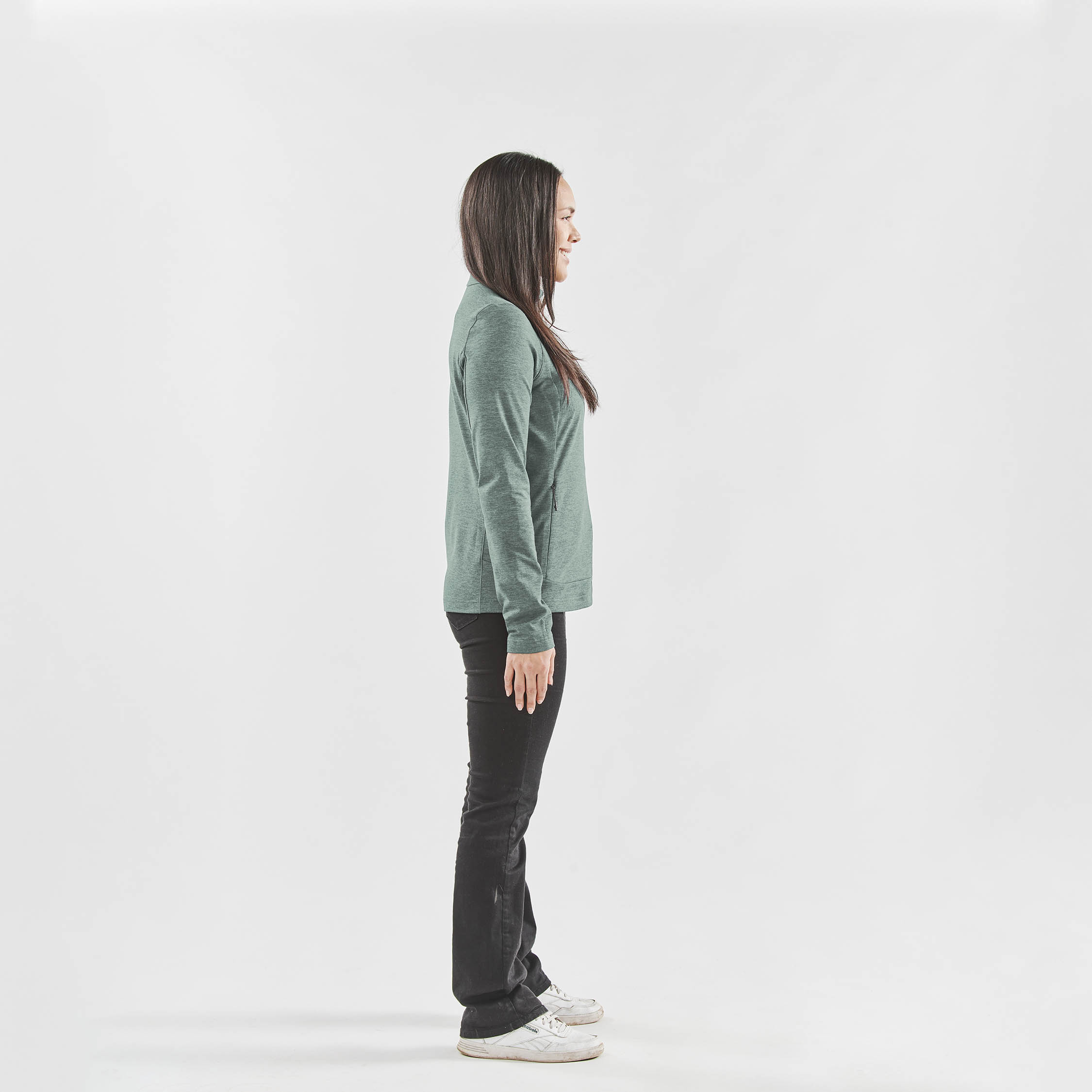 Stormtech Stormtech Women's Treeline Performance Jacket - HTZ-3W ICE BLUE HEATHER