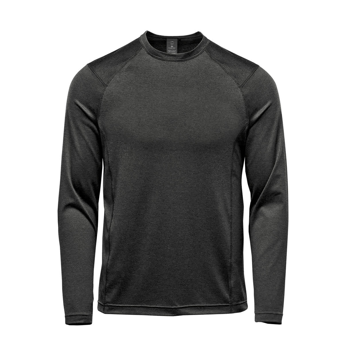 Stormtech Stormtech Men's Milano Crew Neck L/S - HXR-2 CHARCOAL HEATHER