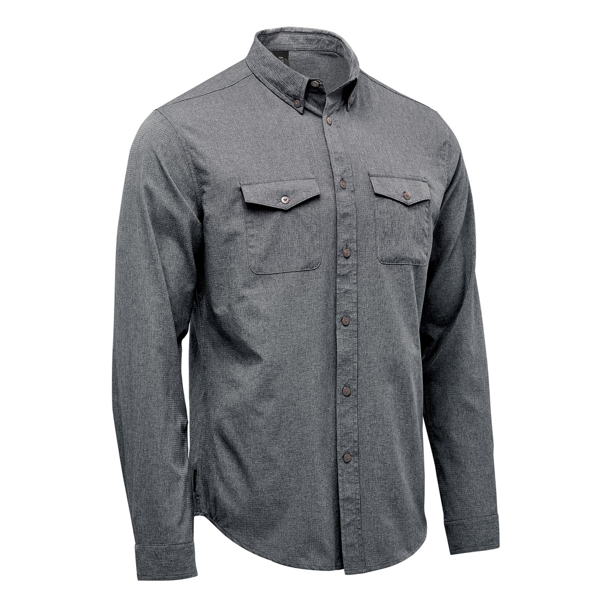 Stormtech Stormtech Men's Azores Quick Dry L/S Shirt - QRT-2 HEATHER GREY