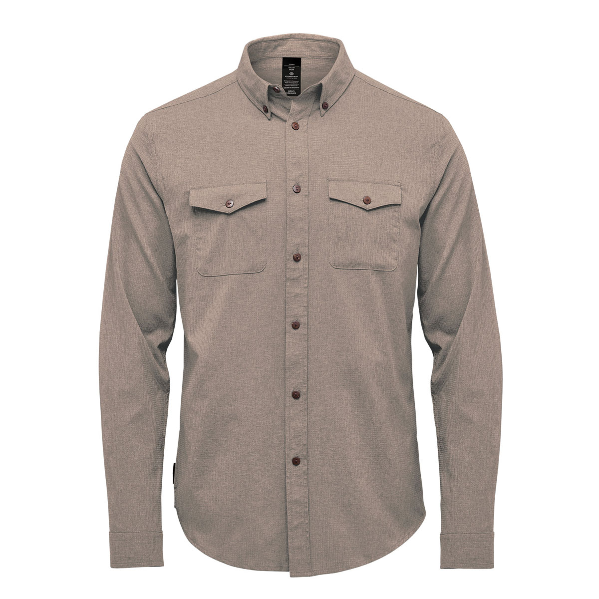 Stormtech Stormtech Men's Azores Quick Dry L/S Shirt - QRT-2 TAUPE