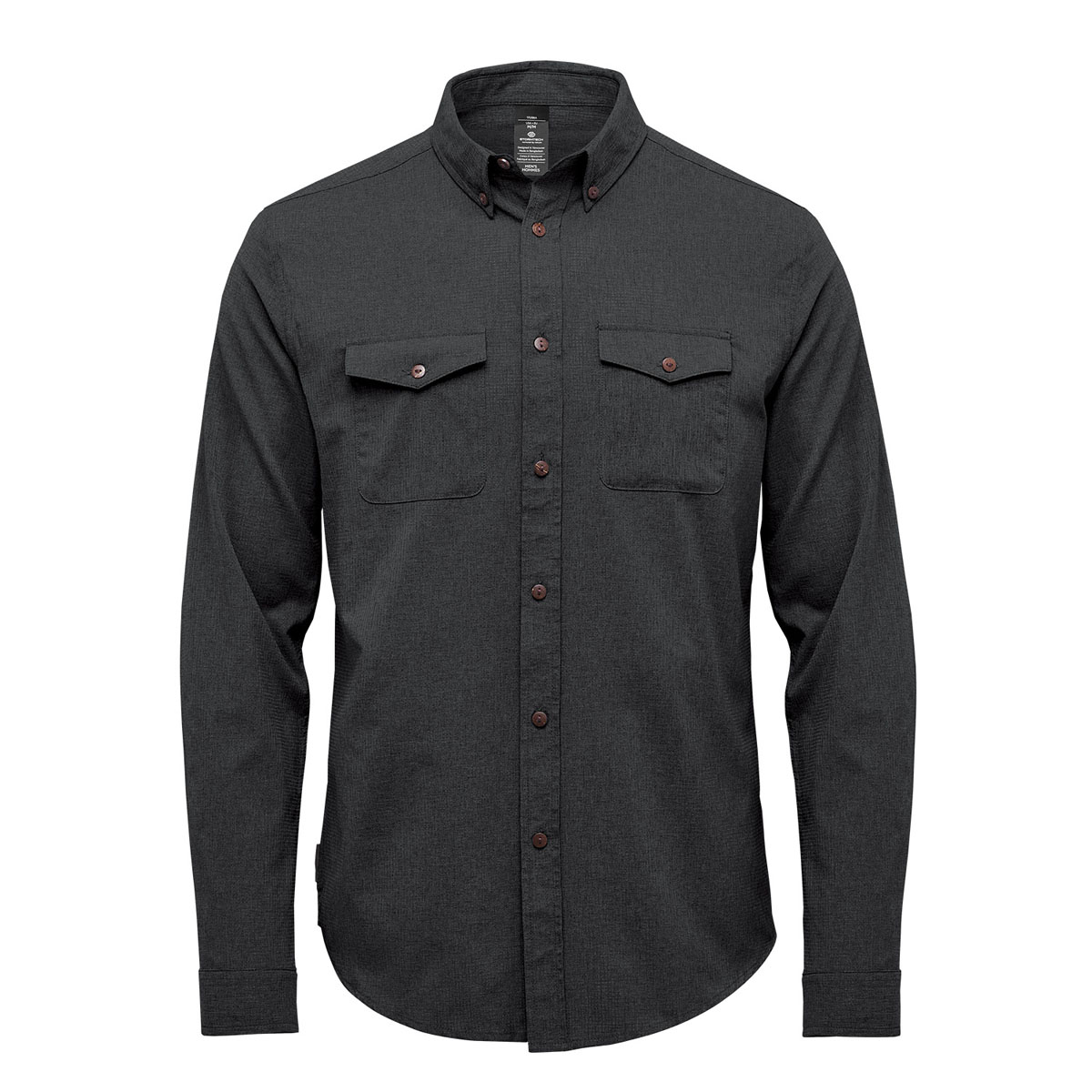 Stormtech Stormtech Men's Azores Quick Dry L/S Shirt - QRT-2 BLACK