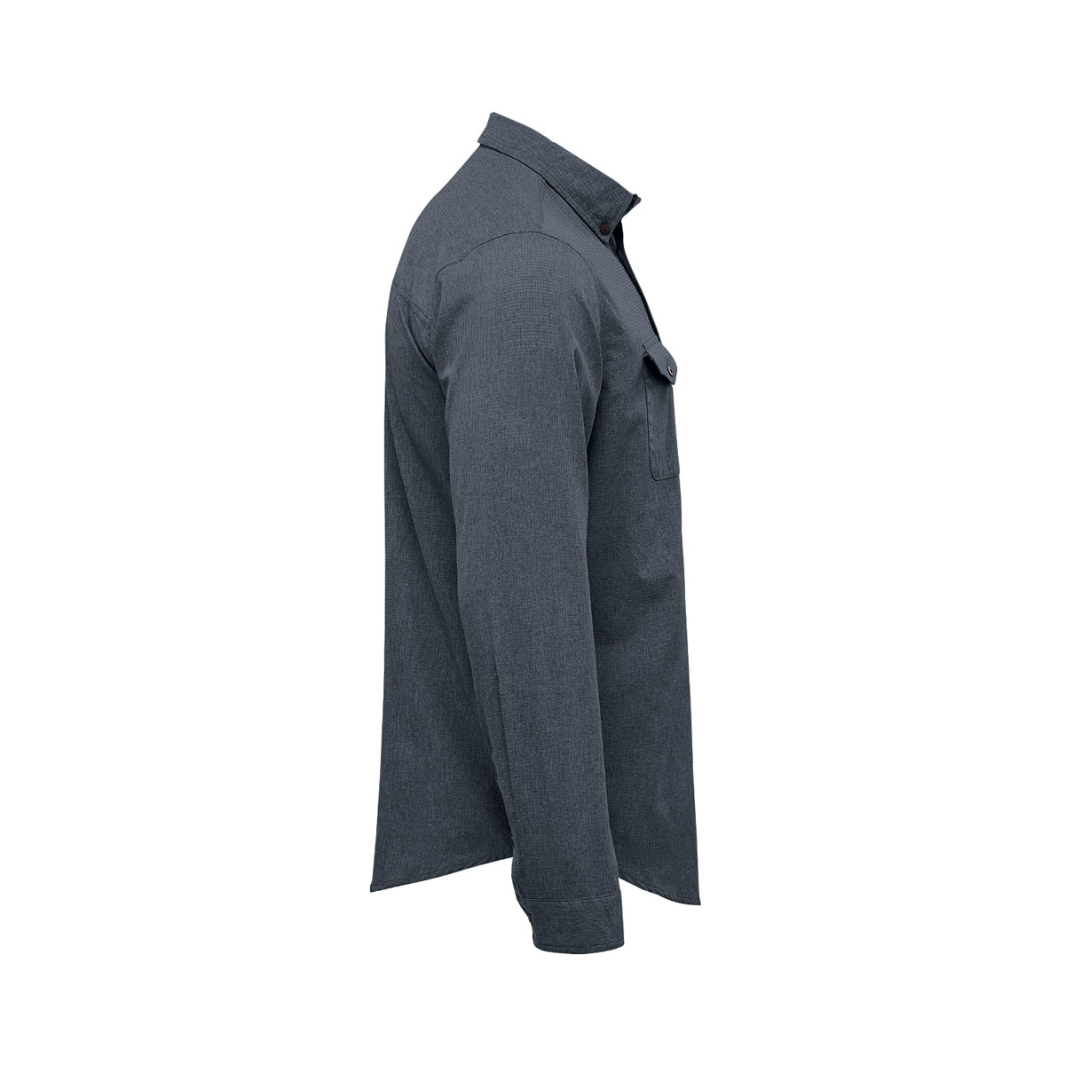 Stormtech Stormtech Men's Azores Quick Dry L/S Shirt - QRT-2 DARK DENIM HEATHER