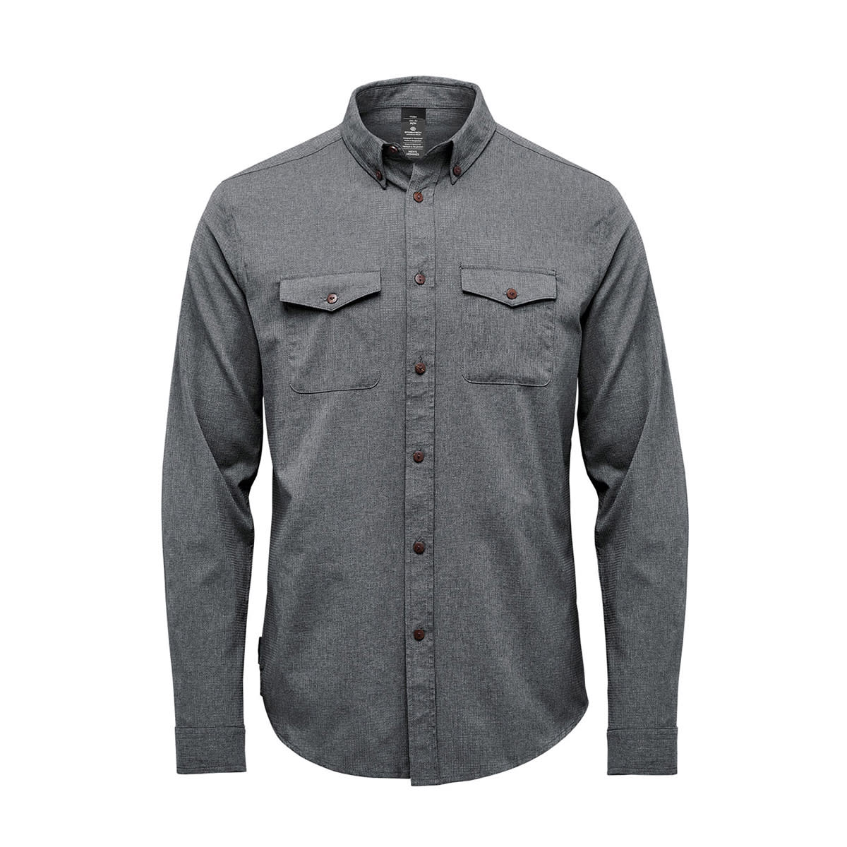 Stormtech Stormtech Men's Azores Quick Dry L/S Shirt - QRT-2 HEATHER GREY