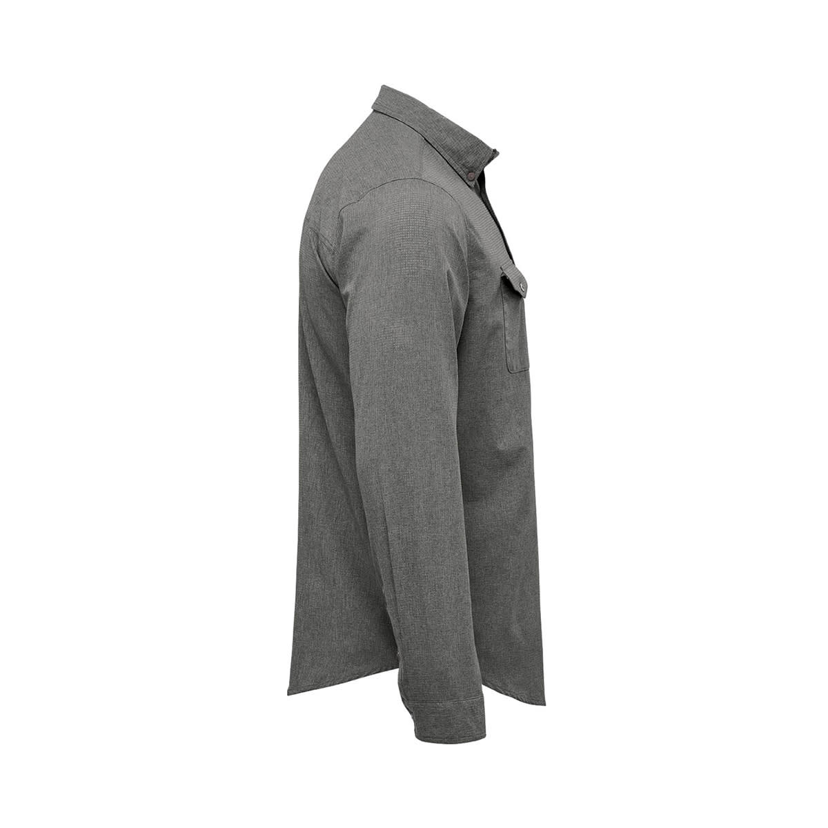 Stormtech Stormtech Men's Azores Quick Dry L/S Shirt - QRT-2 HEATHER GREY