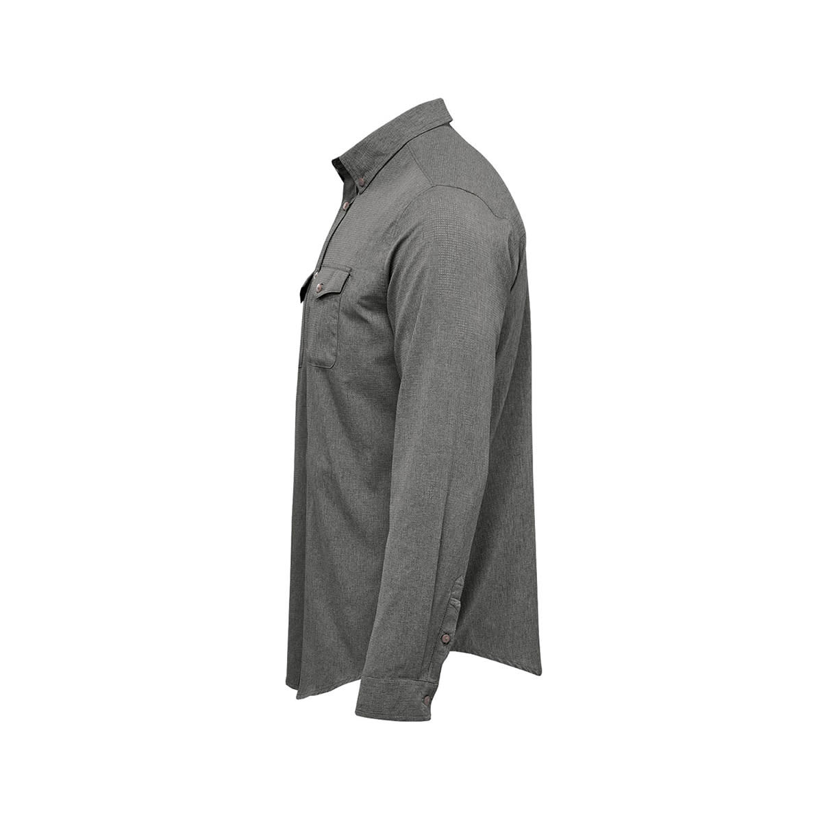 Stormtech Stormtech Men's Azores Quick Dry L/S Shirt - QRT-2 HEATHER GREY