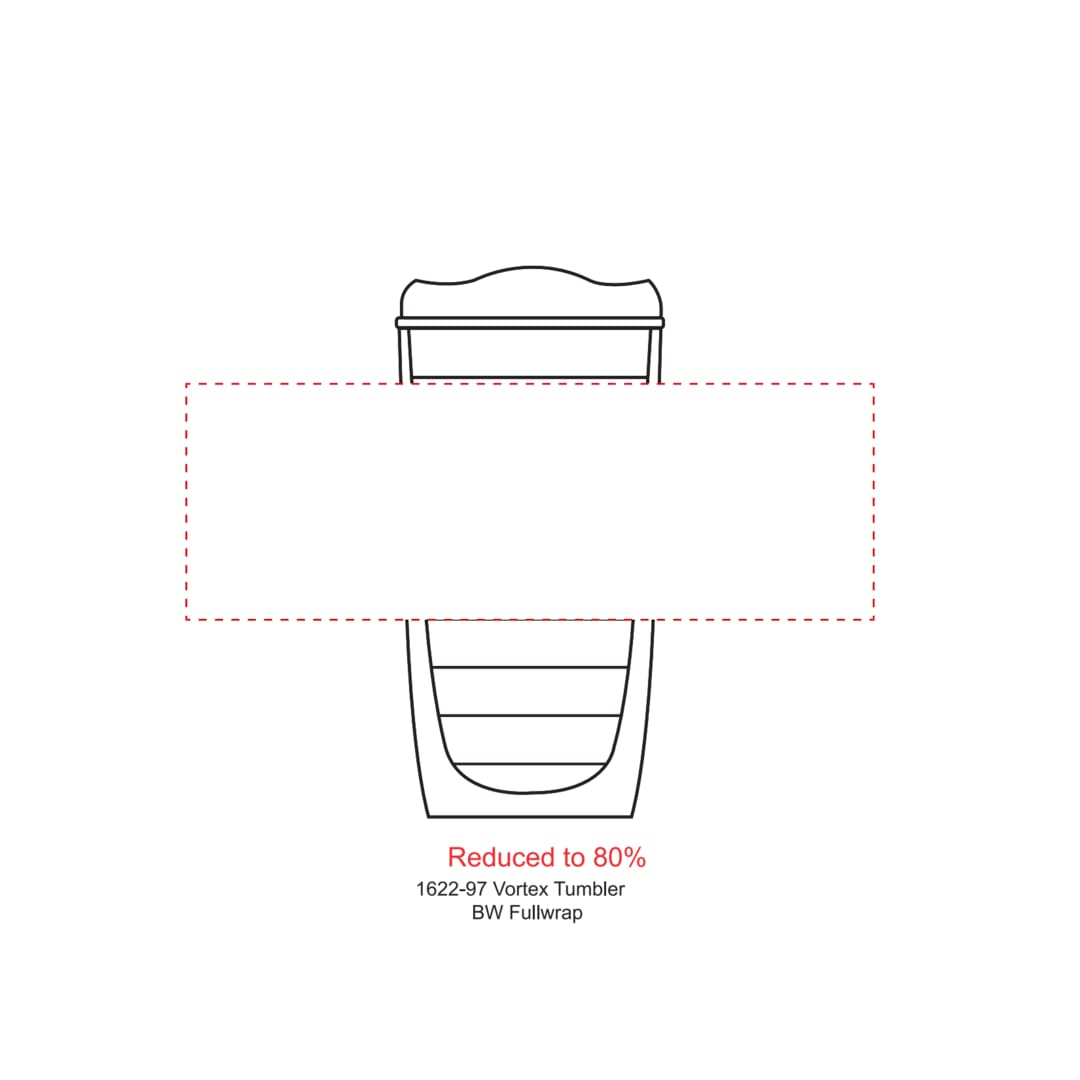 Vortex Tumbler 16oz - 1622-97 Clear