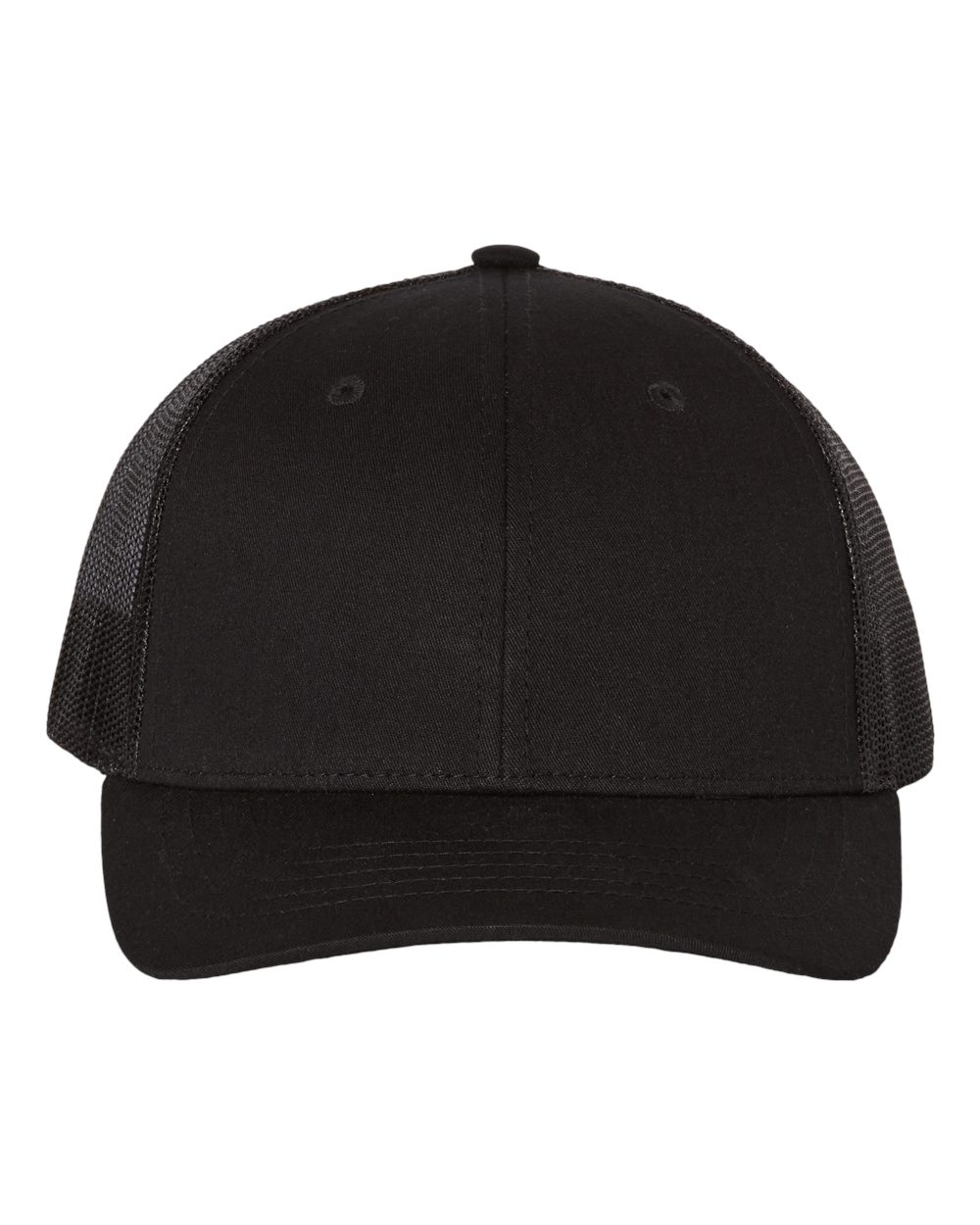 Richardson Youth Trucker Snapback Cap - 112Y Black