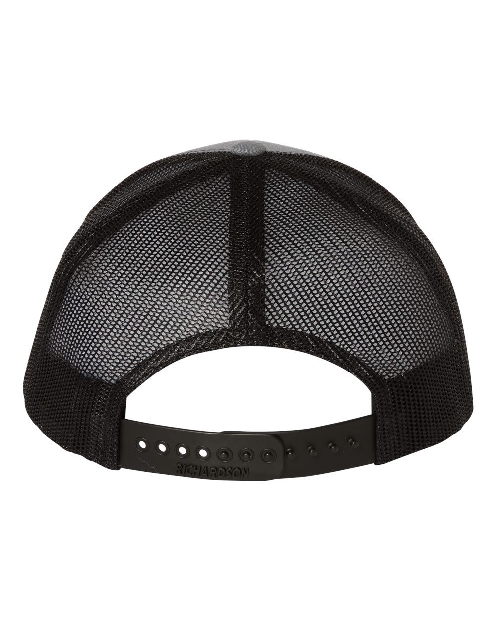 Richardson Youth Trucker Snapback Cap - 112Y Heather Grey- Black