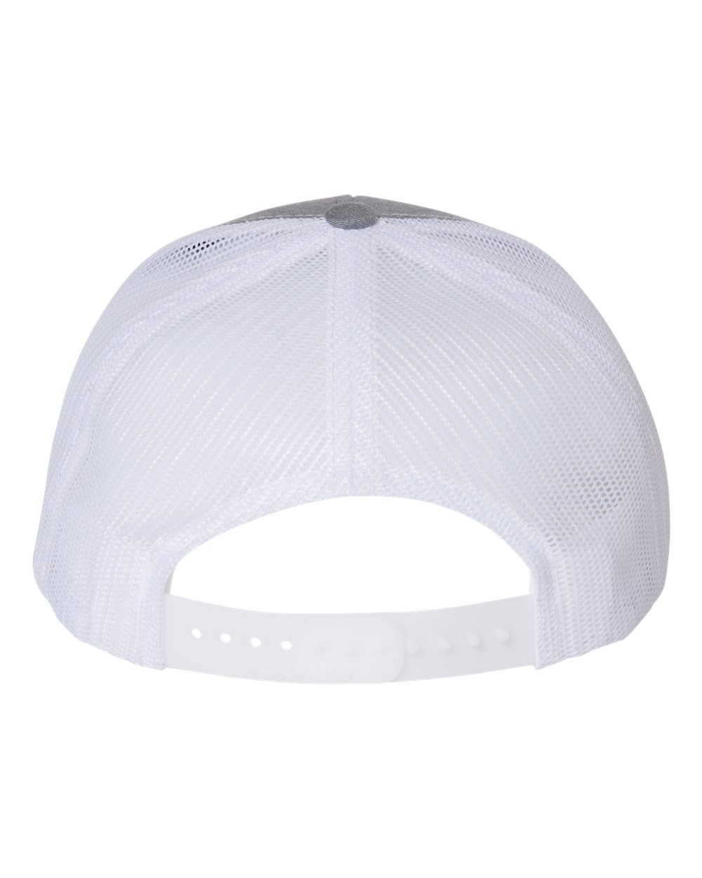Richardson Youth Trucker Snapback Cap - 112Y Heather Grey- White