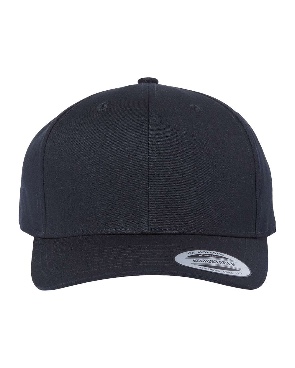 YP Classics CVC Snapback Cap - 6389 Black