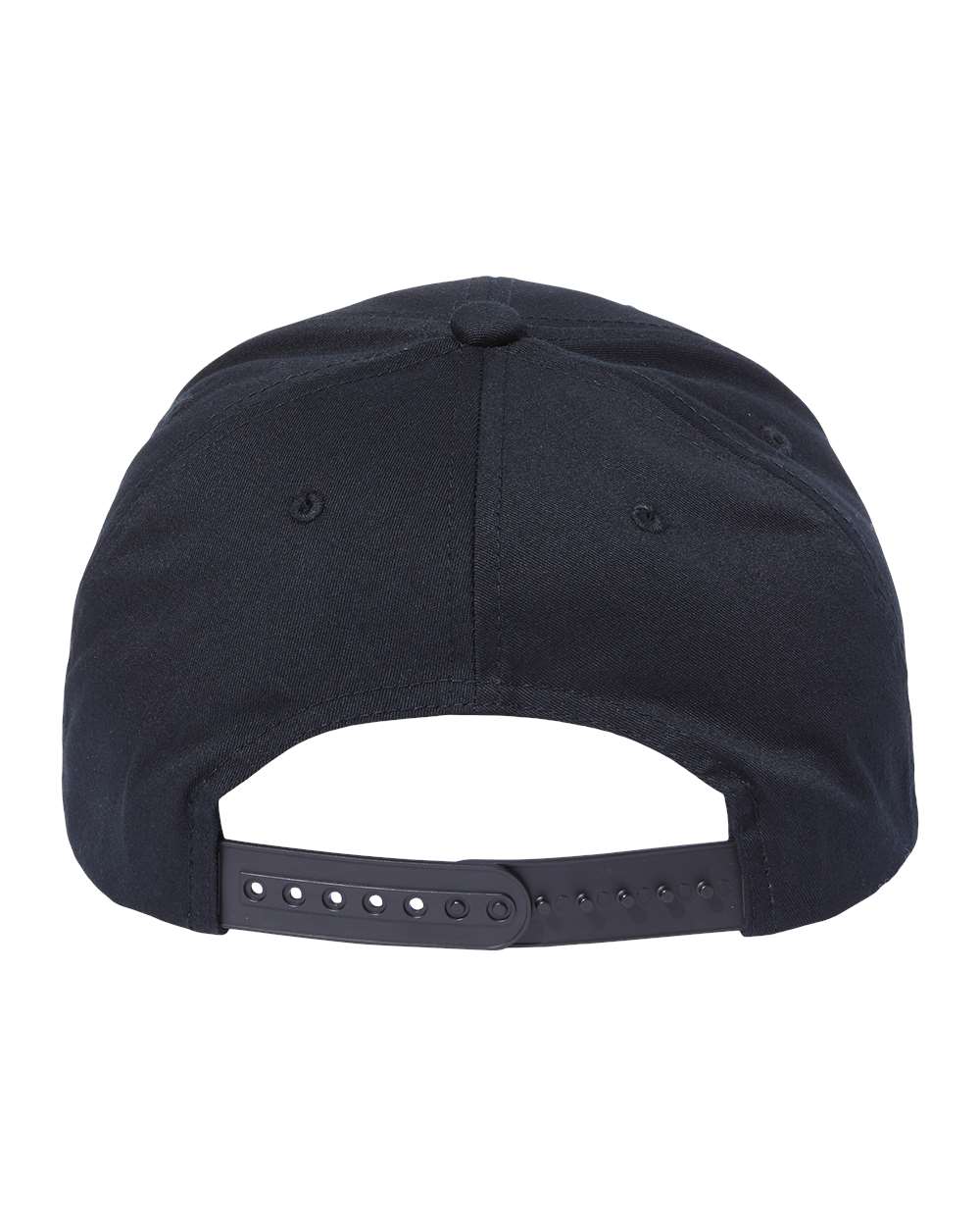 YP Classics CVC Snapback Cap - 6389 Black