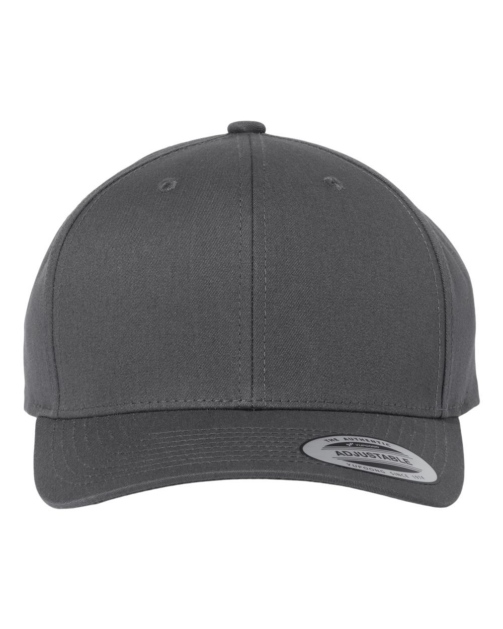 YP Classics CVC Snapback Cap - 6389 Charcoal