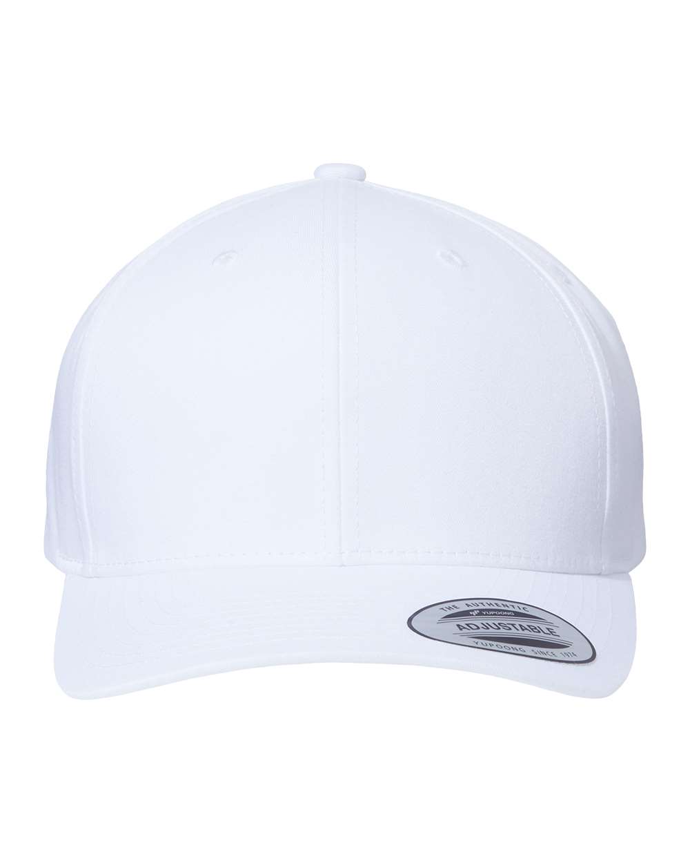 YP Classics CVC Snapback Cap - 6389 White