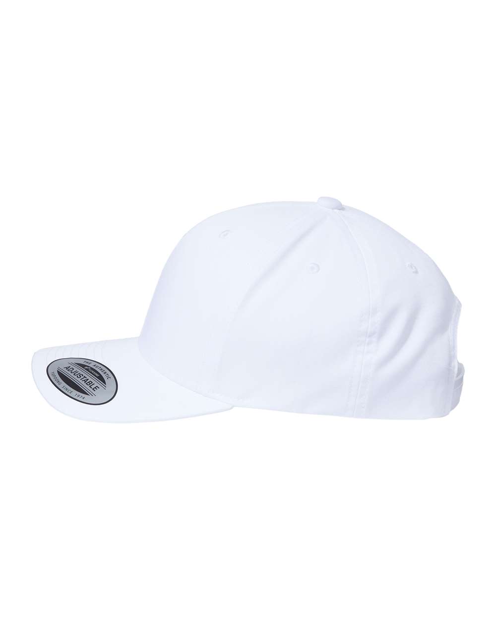 YP Classics CVC Snapback Cap - 6389 White