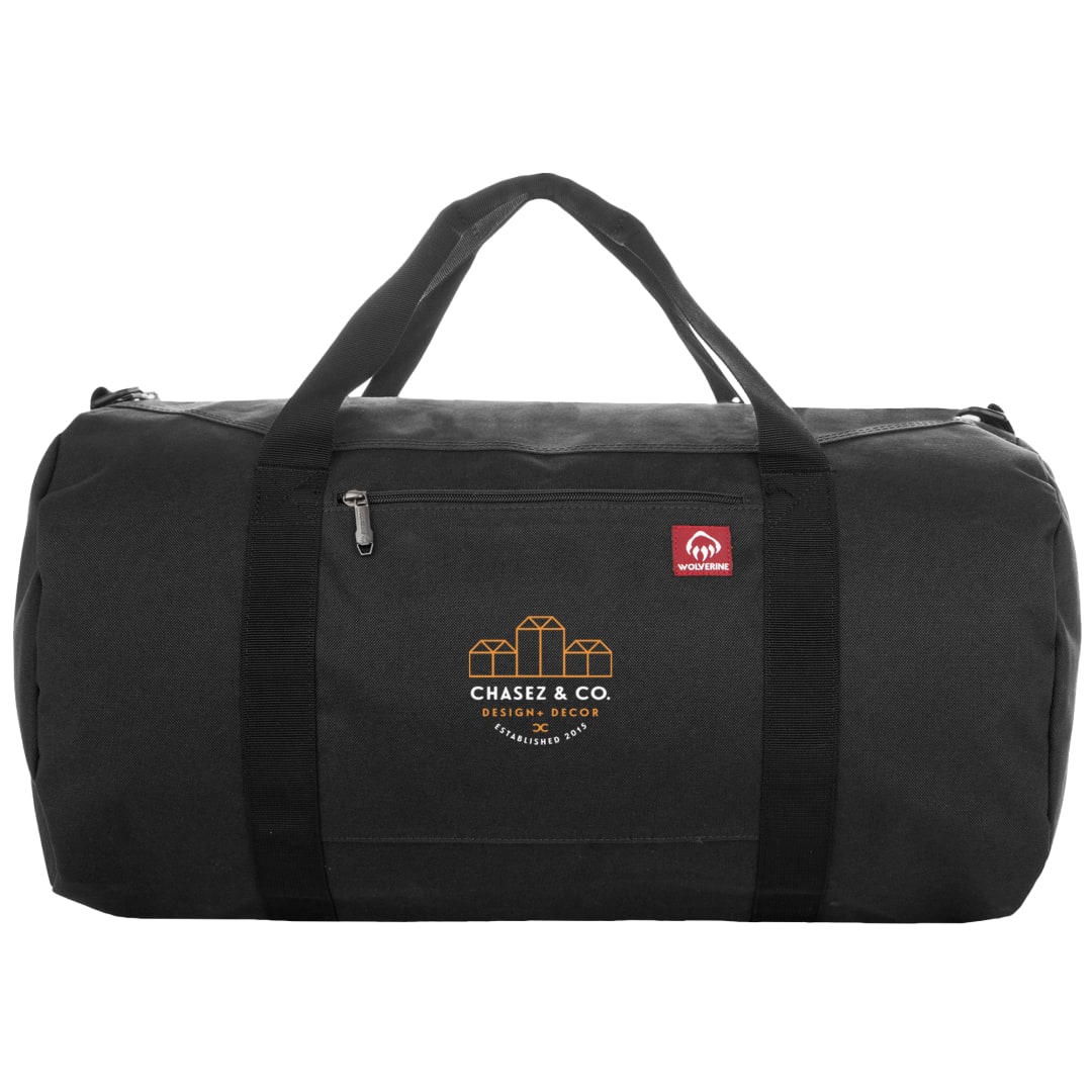 Wolverine Wolverine 22&quot; Center Zip Duffle - 1883-08 Black