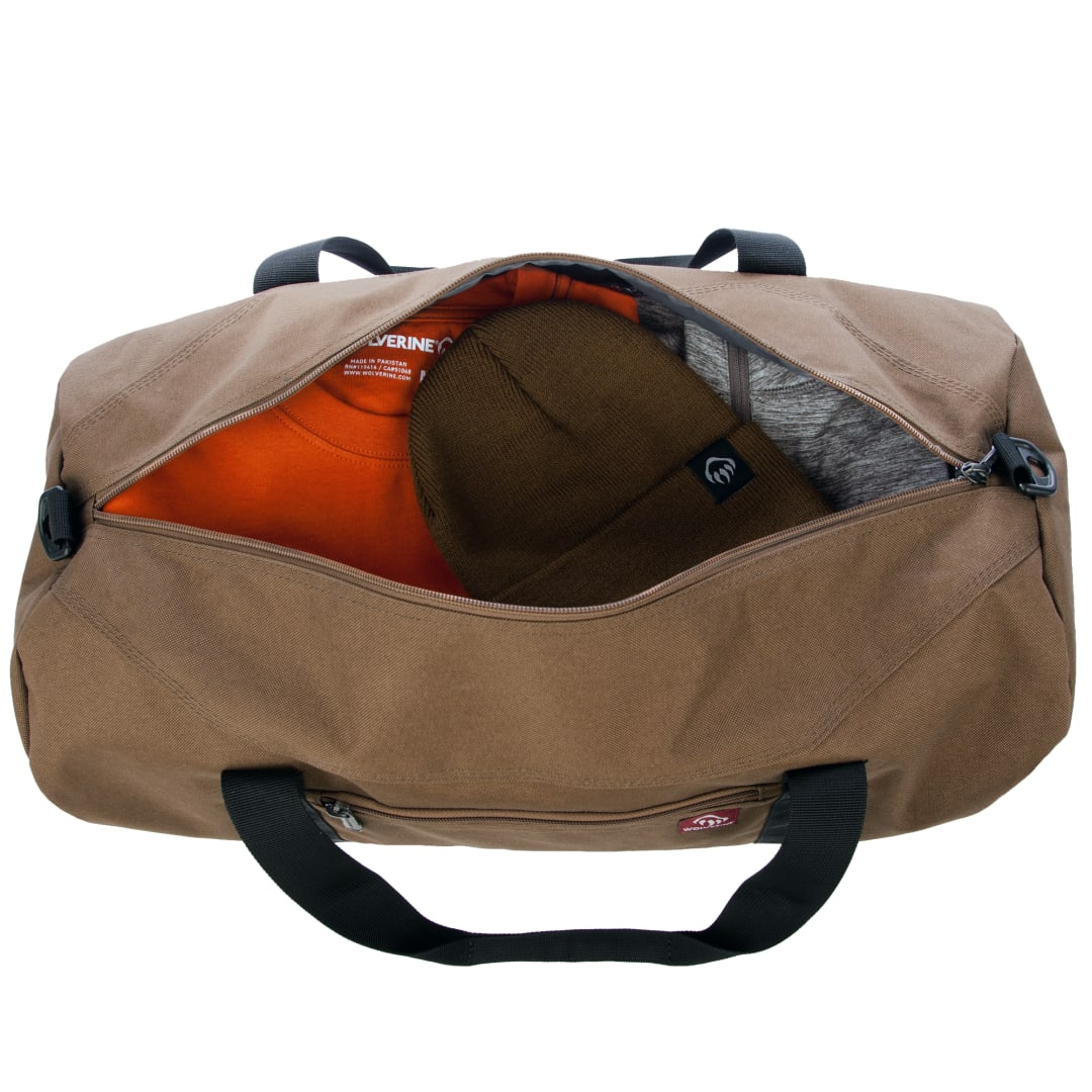 Wolverine Wolverine 22&quot; Center Zip Duffle - 1883-08 Brown